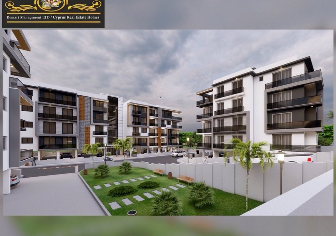 Charming 2 and 3 Bedroom Apartment For Sale Location Avangart Plus Girne North Cyprus KKTC TRNC