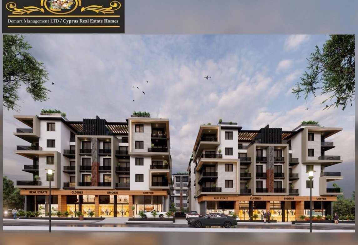 Elegant 1, 2 And 3 Bedroom Apartment For Sale Location Avangart Prime Near Baris Park Girne North Cyprus KKTC TRNC