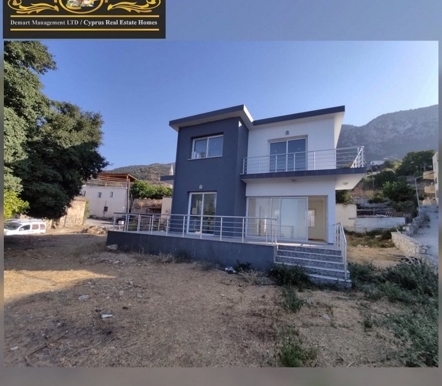 Brand New 3 Bedroom Villa For Sale Location Başpınar Village (With Beautiful Sea And Mountain Views) Lapta Girne (this immaculate home is an unusual find) North Cyprus KKTC TRNC