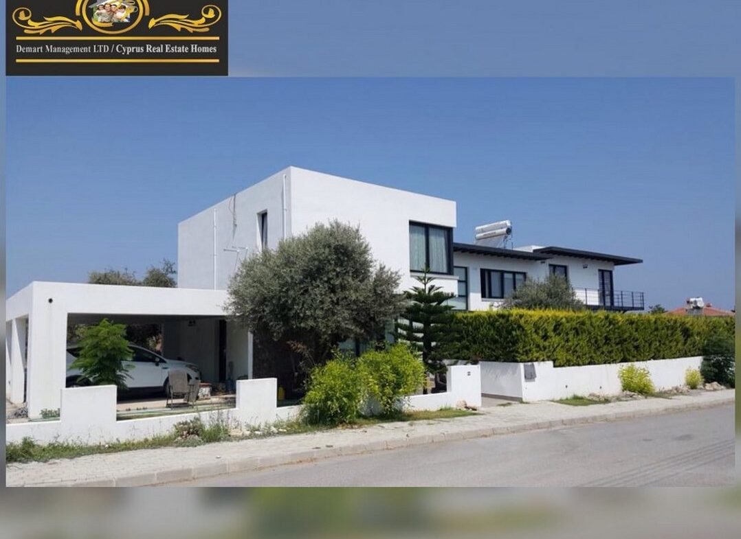 Nice 4 Bedroom Villa For Sale Location Catalkoy Girne North Cyprus KKTC TRNC