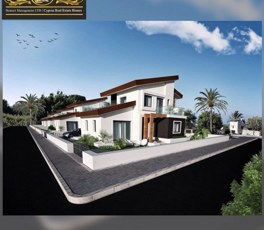 Brand New 3 Bedroom Villa For Sale Location Lapta Girne North Cyprus KKTC TRNC