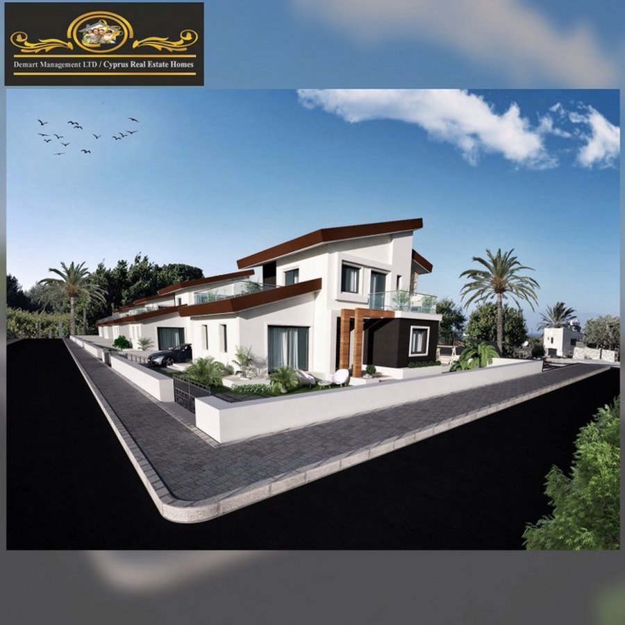 Brand New 3 Bedroom Villa For Sale Location Lapta Girne North Cyprus KKTC TRNC