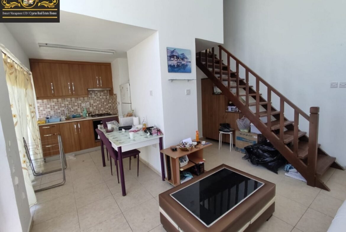 1 Bedroom Semi Detached Villa For Rent Location Karsiyaka Girne (Beautiful Sea And Mountain Panoramic) North Cyprus KKTC TRNC