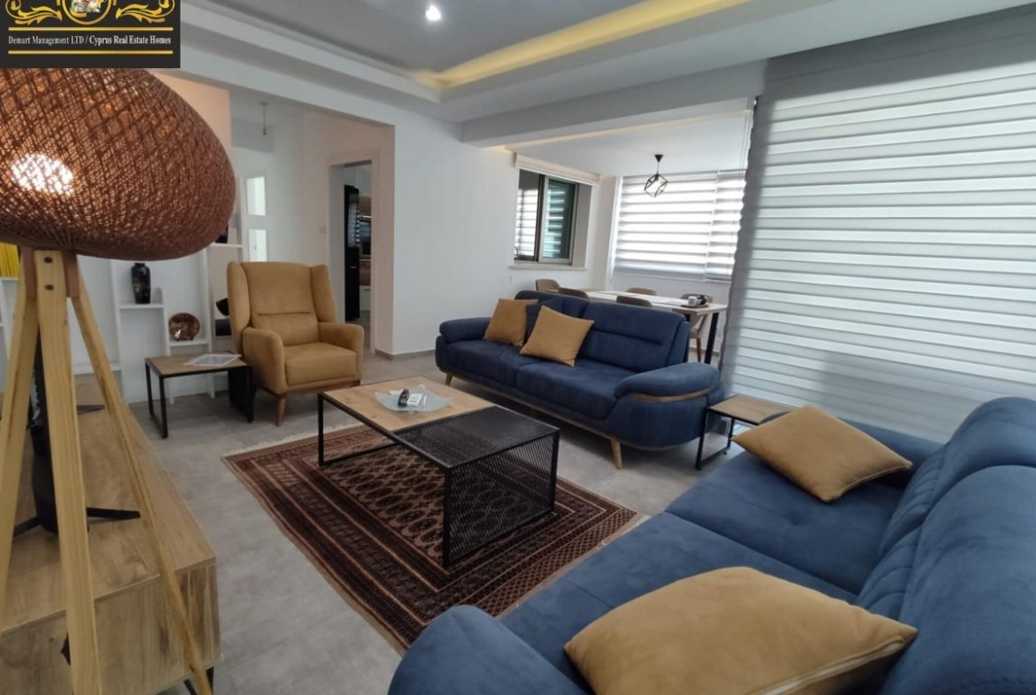 Adorable 3 Bedroom Penthouse For Rent Location Girne (Panoramic Mountain, Sea And City Views) North Cyprus KKTC TRNC