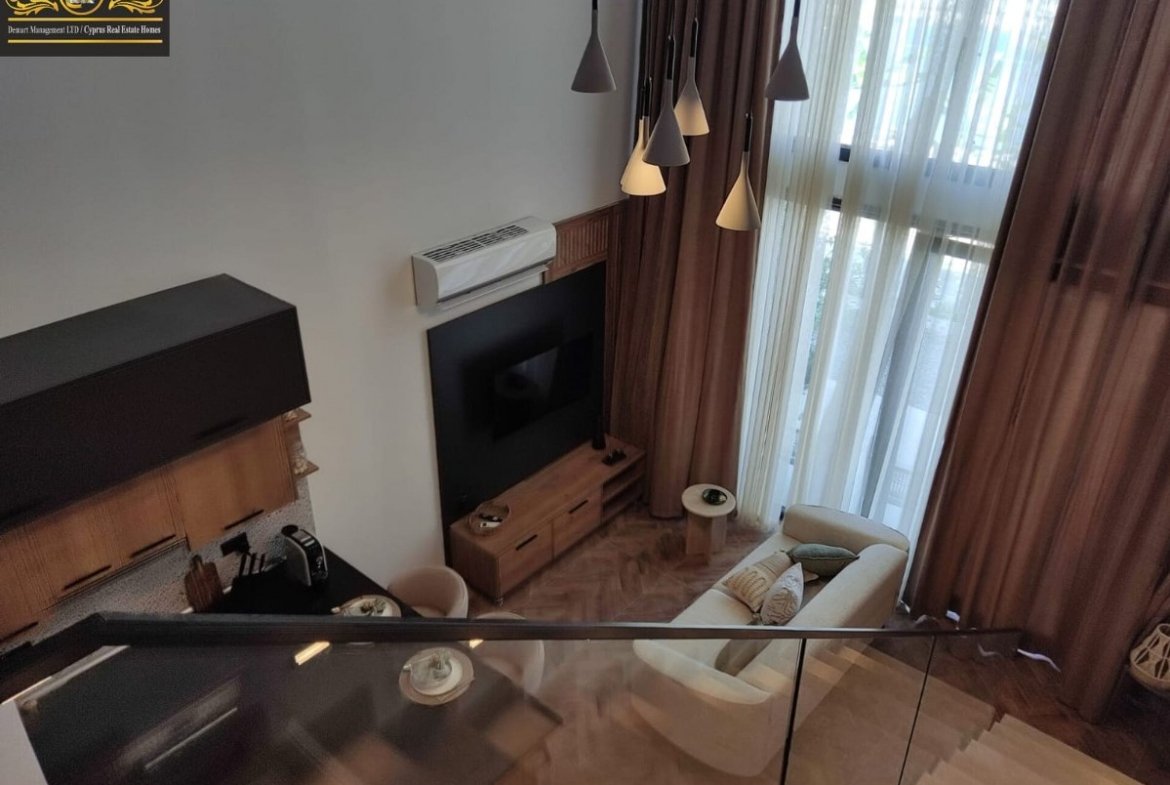Elegant Sea Front 2 Bedroom Loft Apartment For Rent Location Lapta Girne (a stunning home with every upgrade and every feature) North Cyprus KKTC TRNC