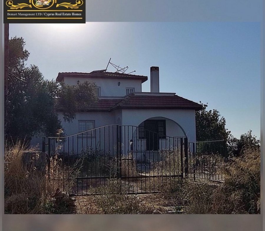 3 Bedroom Villa For Sale Location Karsiyaka Girne (sea and mountain panoramic views) North Cyprus KKTC TRNC