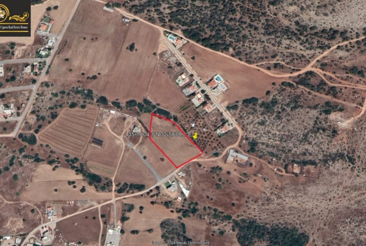 8803m2 Land For Sale Location Akdeniz Girne (Turkish Title Deeds) North Cyprus KKTC TRNC