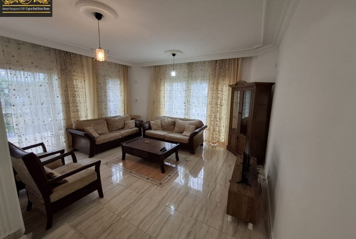 Nice 3 Bedroom Garden Apartment For Rent Location Near Akpinar Chamber Girne North Cyprus KKTC TRNC
