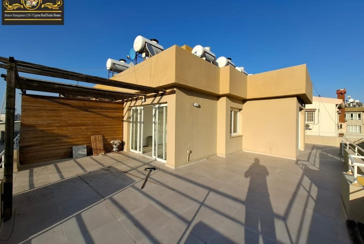 Reinvented 2 Bedroom Penthouse For Sale Location Near Nusmar Market Girne North Cyprus KKTC TRNC