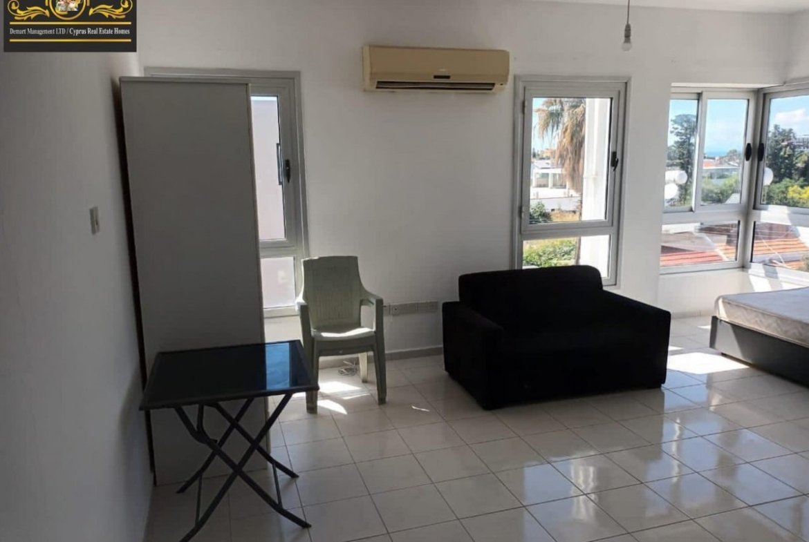 1 Bedroom Studio Apartment For Rent Location Near Capital Bank Karaoglanoglu Girne North Cyprus KKTC TRNC