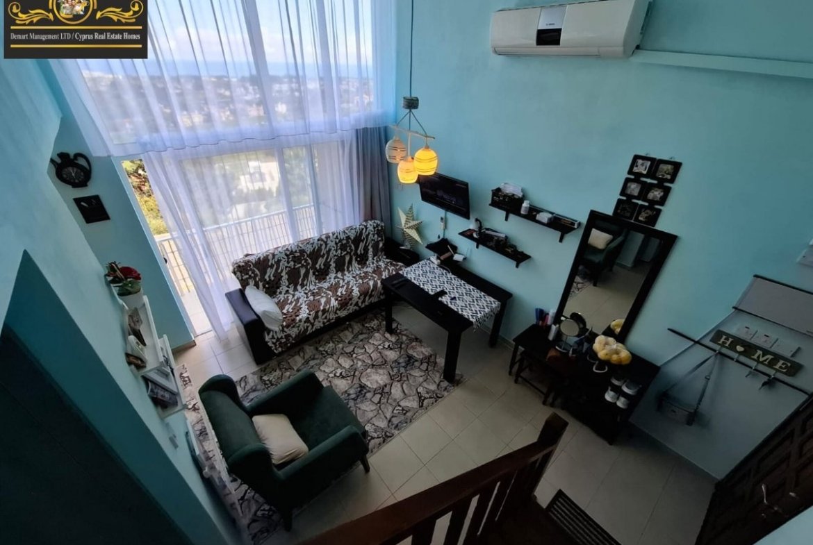 1 Bedroom Semi Detached Villa For Sale Location Karsiyaka Girne (Beautiful Sea And Mountain Panoramic) North Cyprus KKTC TRNC