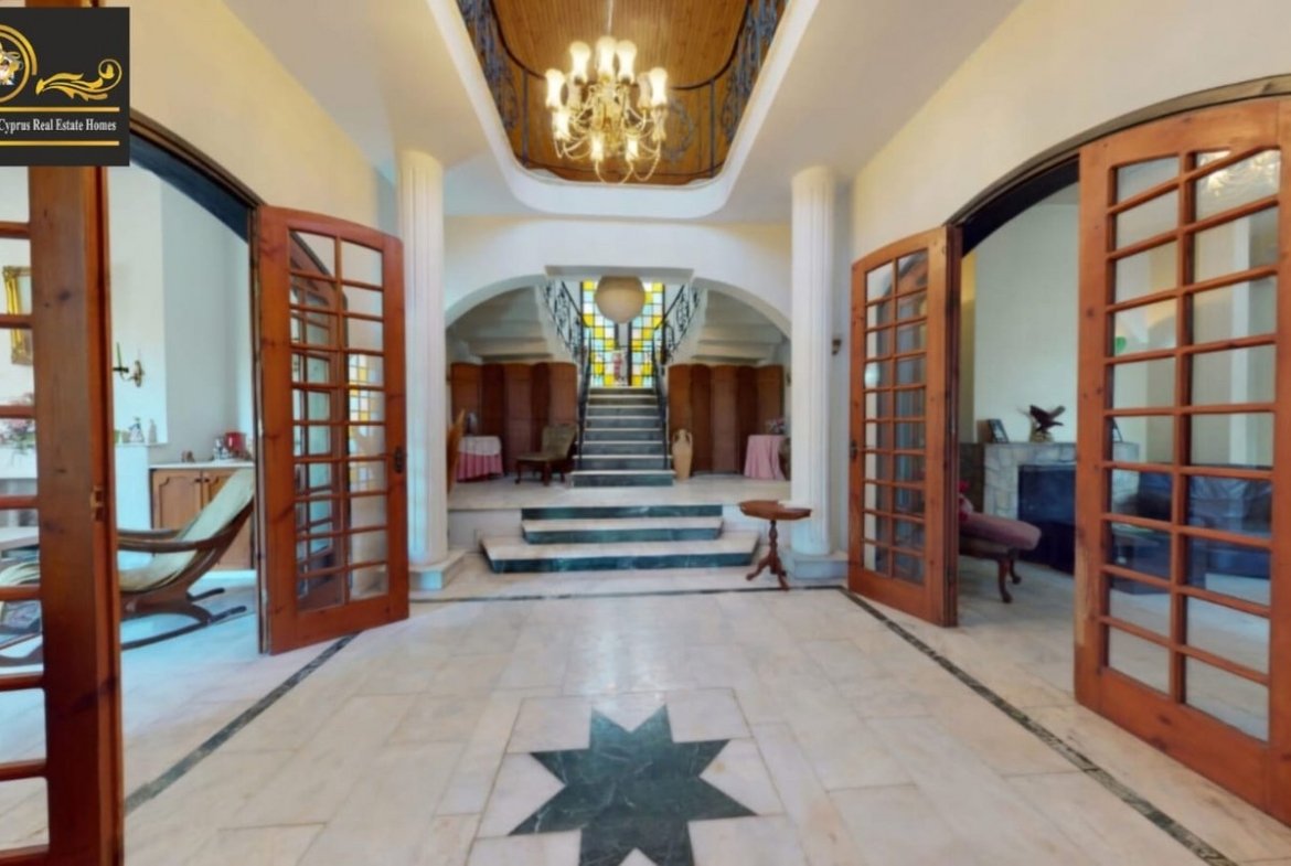 Aesthetically Pleasing 5 Bedroom Villa For Sale Location Upper Girne (Turkis Title Deeds Land 7632m2) (unique and elegant abode) North Cyprus KKTC TRNC
