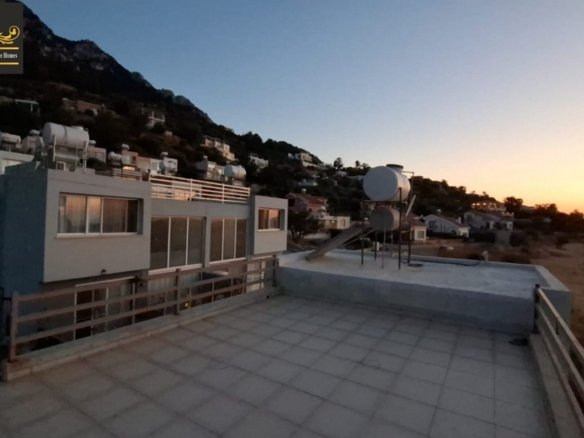 1 Bedroom Semi Detached Villa For Rent Location Karsiyaka Girne (Beautiful Sea And Mountain Panoramic) North Cyprus KKTC TRNC