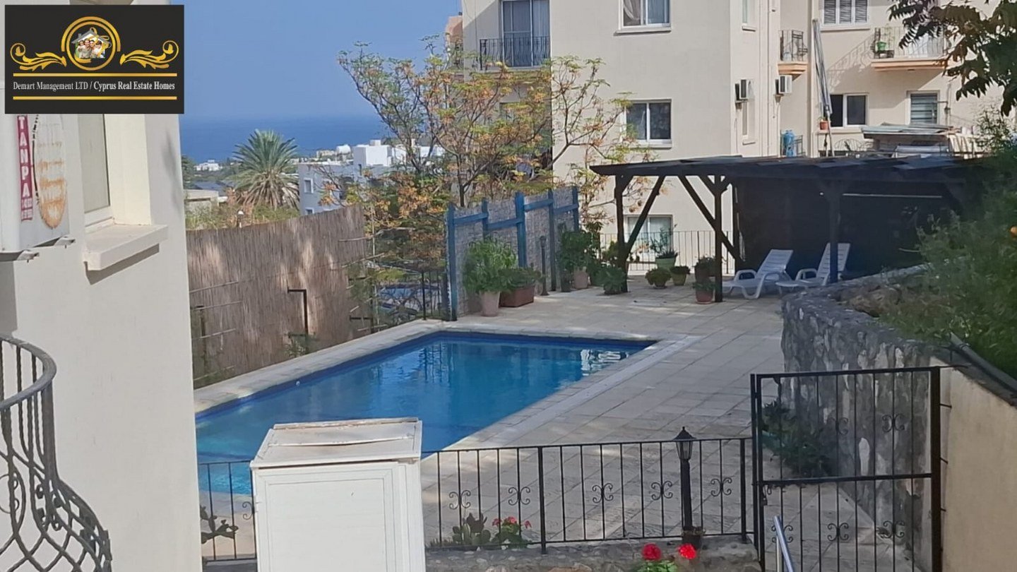 Nice 2 Bedroom Apartment For Rent Location Lapta Girne North Cyprus KKTC TRNC