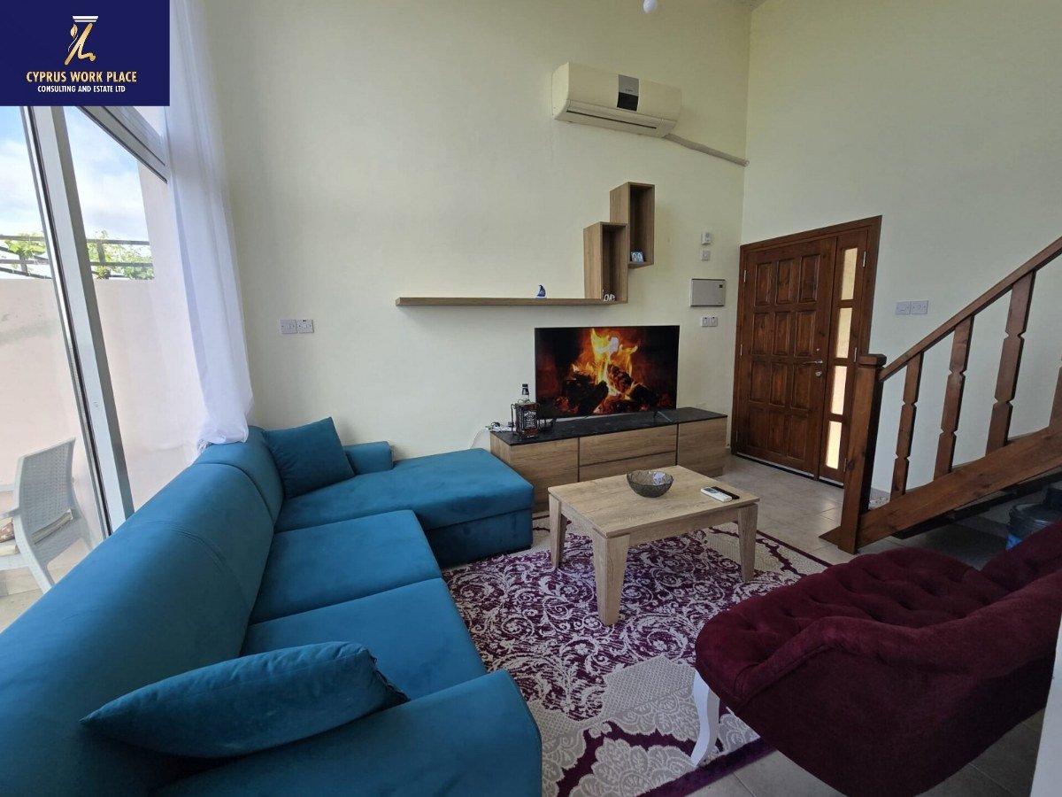 1 Bedroom Semi Detached Villa For Sale Location Karsiyaka Girne (Beautiful Sea And Mountain Panoramic) North Cyprus KKTC TRNC