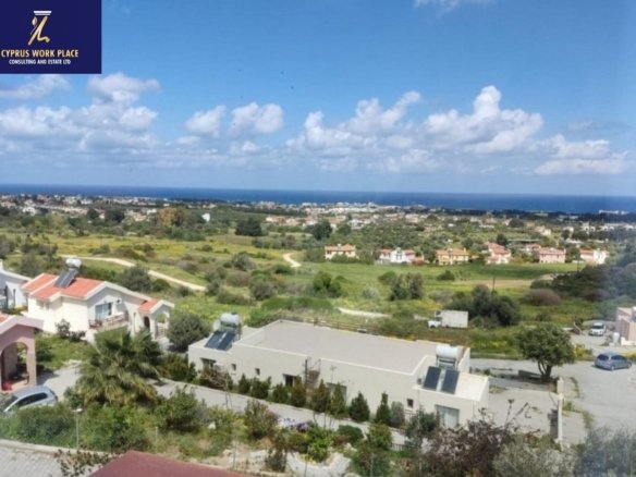 1 Bedroom Semi Detached Villa For Rent Location Karsiyaka Girne (Beautiful Sea And Mountain Panoramic) North Cyprus KKTC TRNC