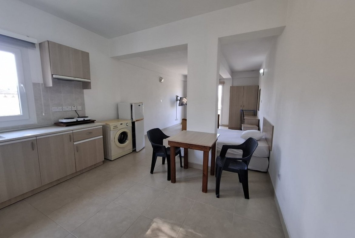Nice 1 Bedroom Studio Apartment For Rent Location Edremit Girne North Cyprus KKTC TRNC