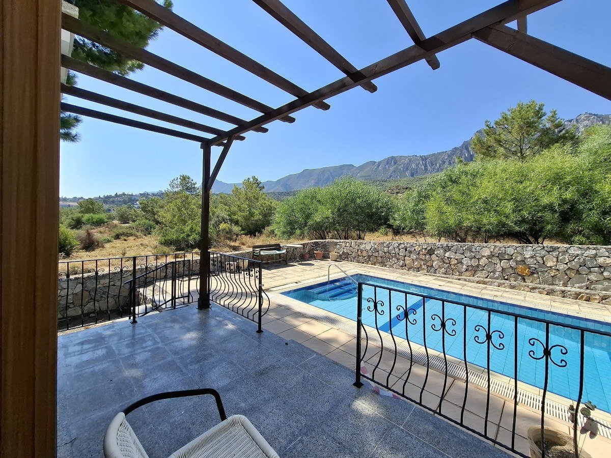 22 3 Bedroom Villa For Rent With A Stunning Collection Of Antique And Authentic Cypriot Furniture needs to be seen to be appreciated. Location: Alsancak, Girne. (Don’t pass this one by- reduced price!)