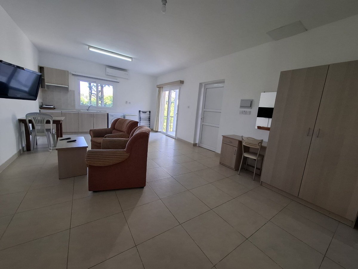Nice 1 Bedroom Studio Apartment For Rent Location Edremit Girne