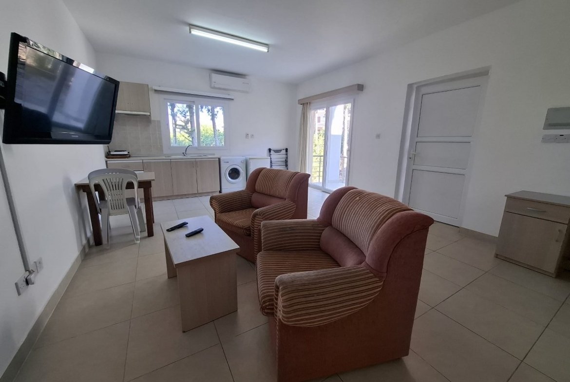 Nice 1 Bedroom Studio Apartment For Rent Location Edremit Girne