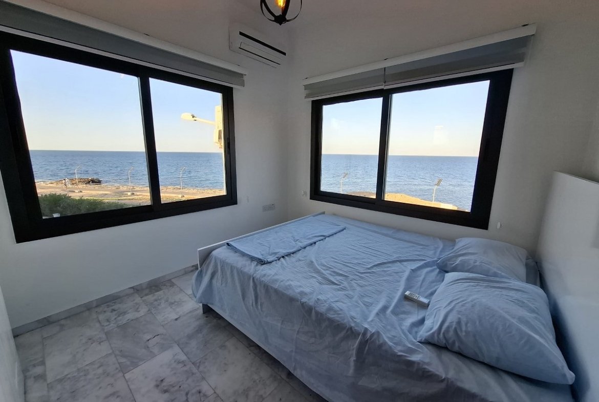 3 Bedroom Terrace Apartment For Rent Location Lapta Coastal Walkway Girne (Lapta Yuruyus Yolu Kyrenia)