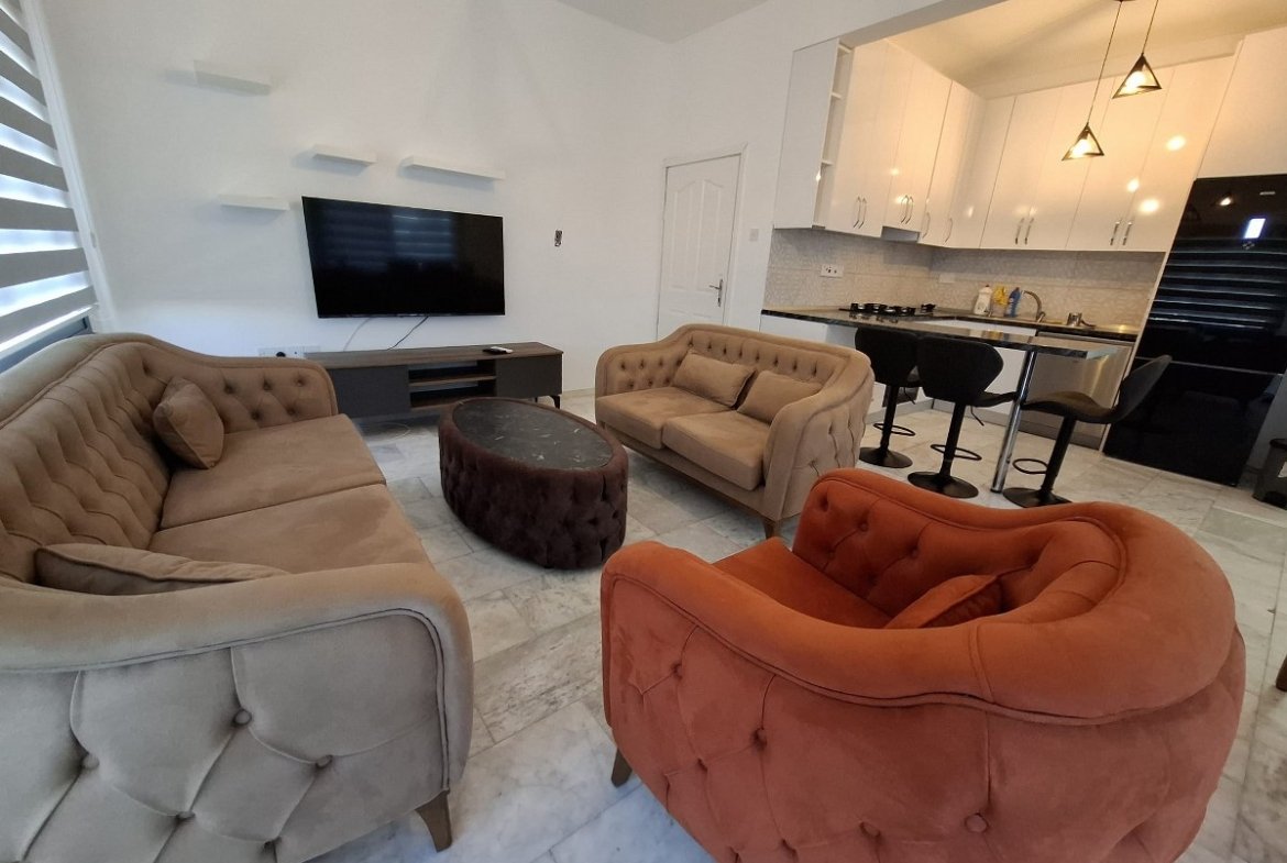 3 Bedroom Terrace Apartment For Rent Location Lapta Coastal Walkway Girne (Lapta Yuruyus Yolu Kyrenia)