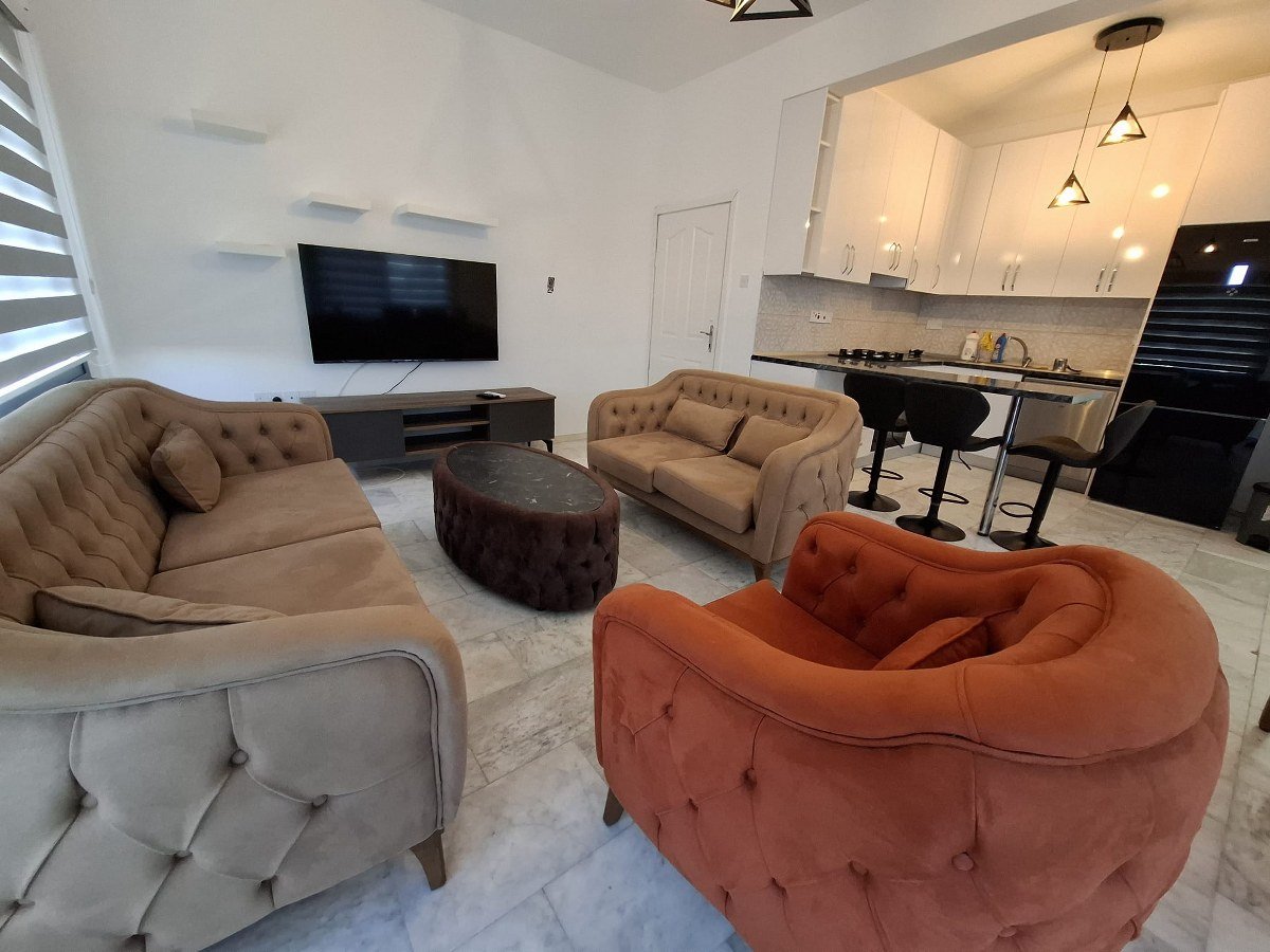 2 3 Bedroom Terrace Apartment For Rent Location Lapta Coastal Walkway Girne (Lapta Yuruyus Yolu Kyrenia)
