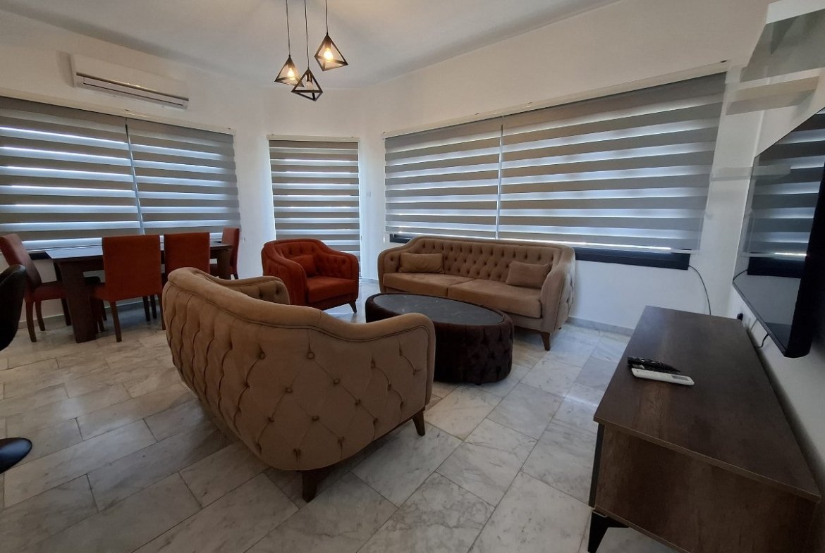 3 Bedroom Terrace Apartment For Rent Location Lapta Coastal Walkway Girne (Lapta Yuruyus Yolu Kyrenia)