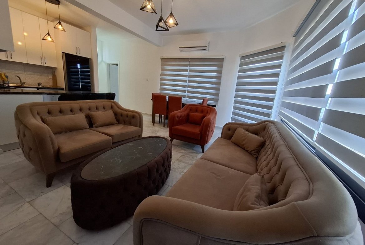 3 Bedroom Terrace Apartment For Rent Location Lapta Coastal Walkway Girne (Lapta Yuruyus Yolu Kyrenia)