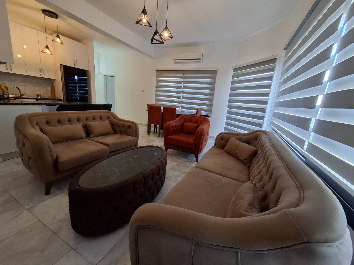 6 3 Bedroom Terrace Apartment For Rent Location Lapta Coastal Walkway Girne (Lapta Yuruyus Yolu Kyrenia)