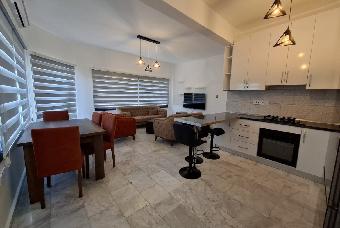 3 Bedroom Terrace Apartment For Rent Location Lapta Coastal Walkway Girne (Lapta Yuruyus Yolu Kyrenia)